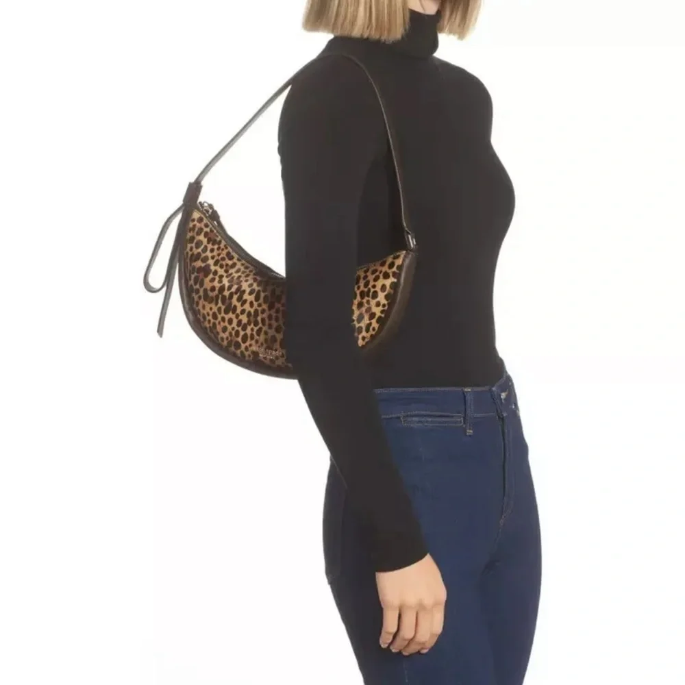 KATE SPADE
Small Smile Genuine Calf Hair Shoulder Bag In Multi
leopard calf - Picture 1 of 16